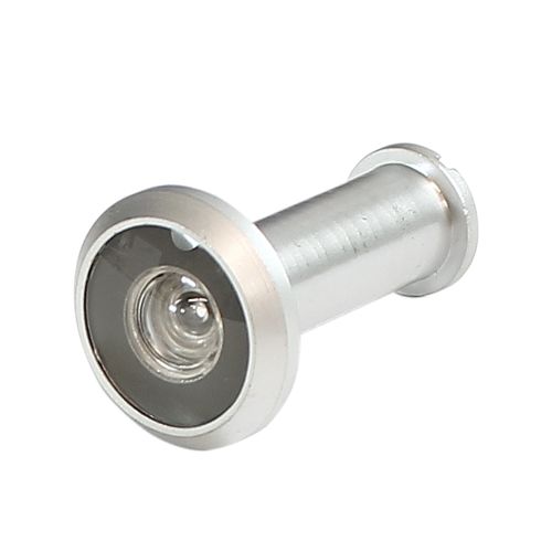 Door Viewer 180 Degree, Plastic Lens, Satin Chrome